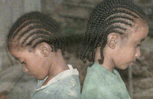 Boys with braids